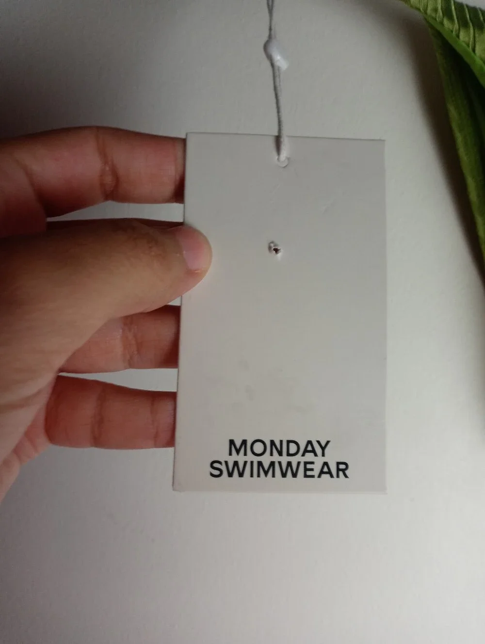 Monday Swimwear new tag